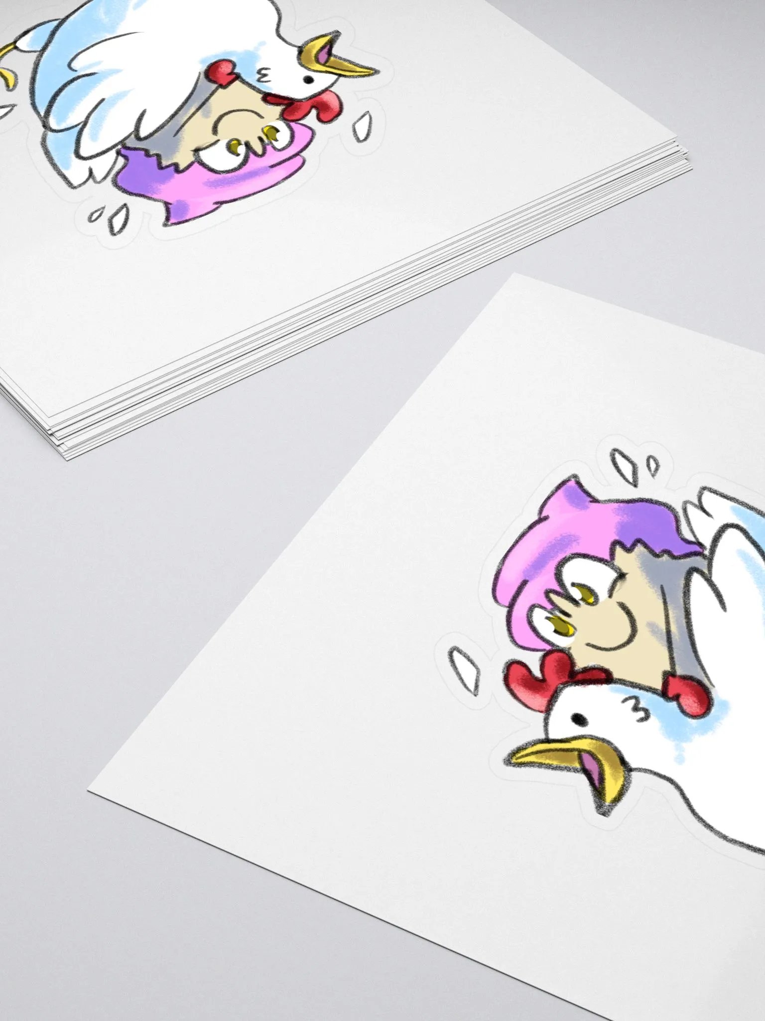 PlumBerryMuffin Chicken Sticker product image (4)