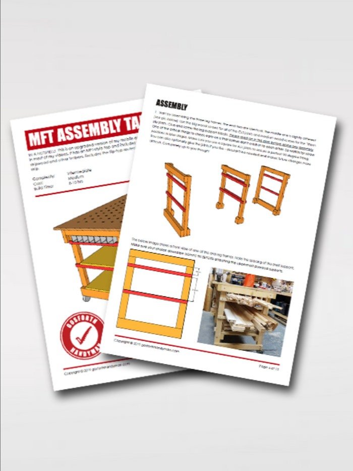 MFT Assembly Table Plan (PDF format) product image (2)
