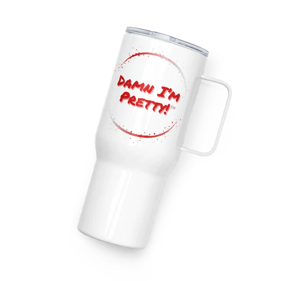 Damn I'm Pretty Travel Mug - Red Circle product image (8)