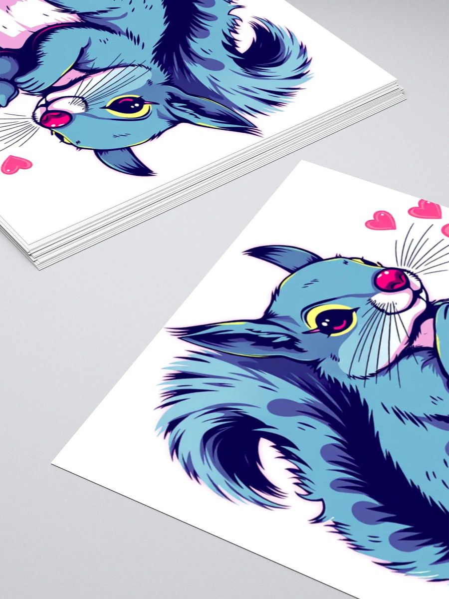 Love Struck Squirrel Sticker product image (15)