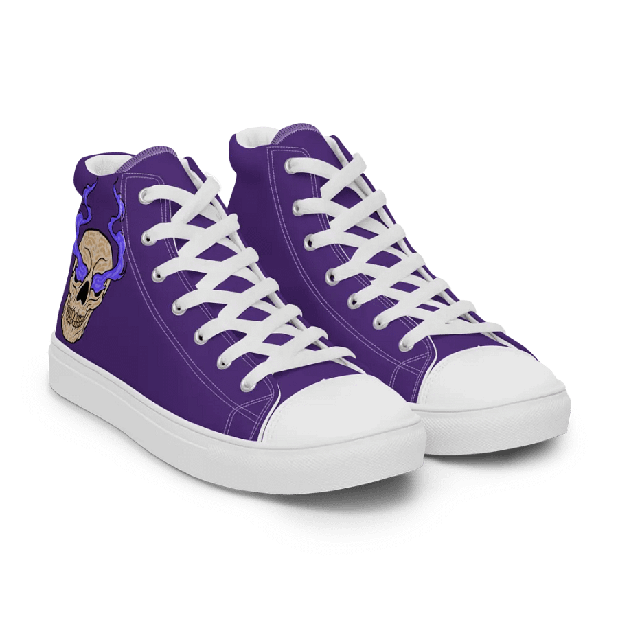 Women's Ethereal Flame Skull High Tops product image (8)