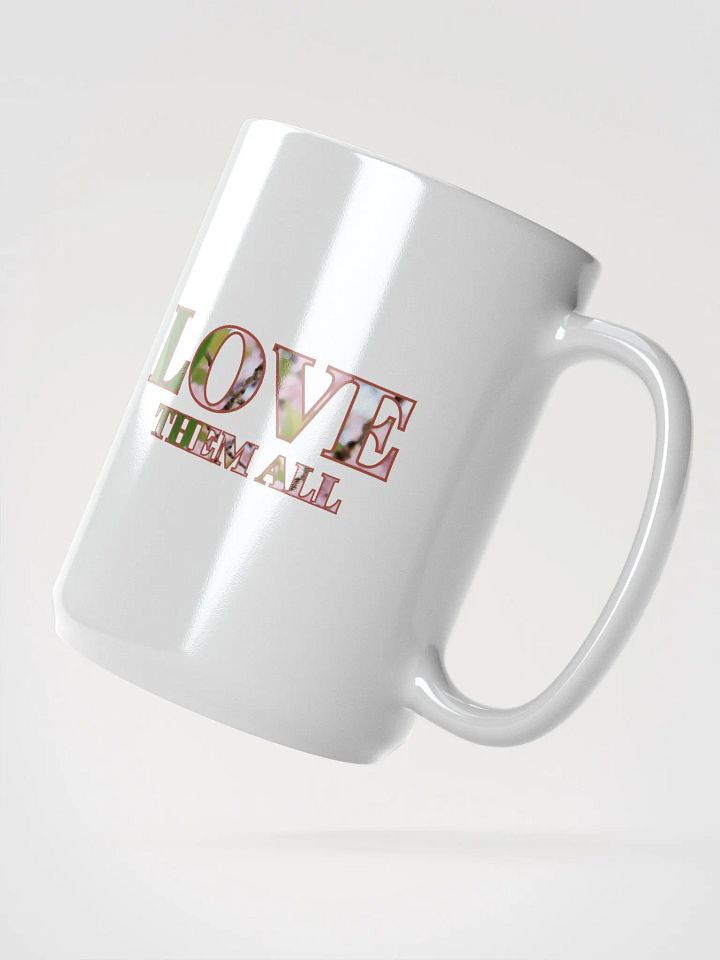 Nature Love White Glossy Mug product image (2)