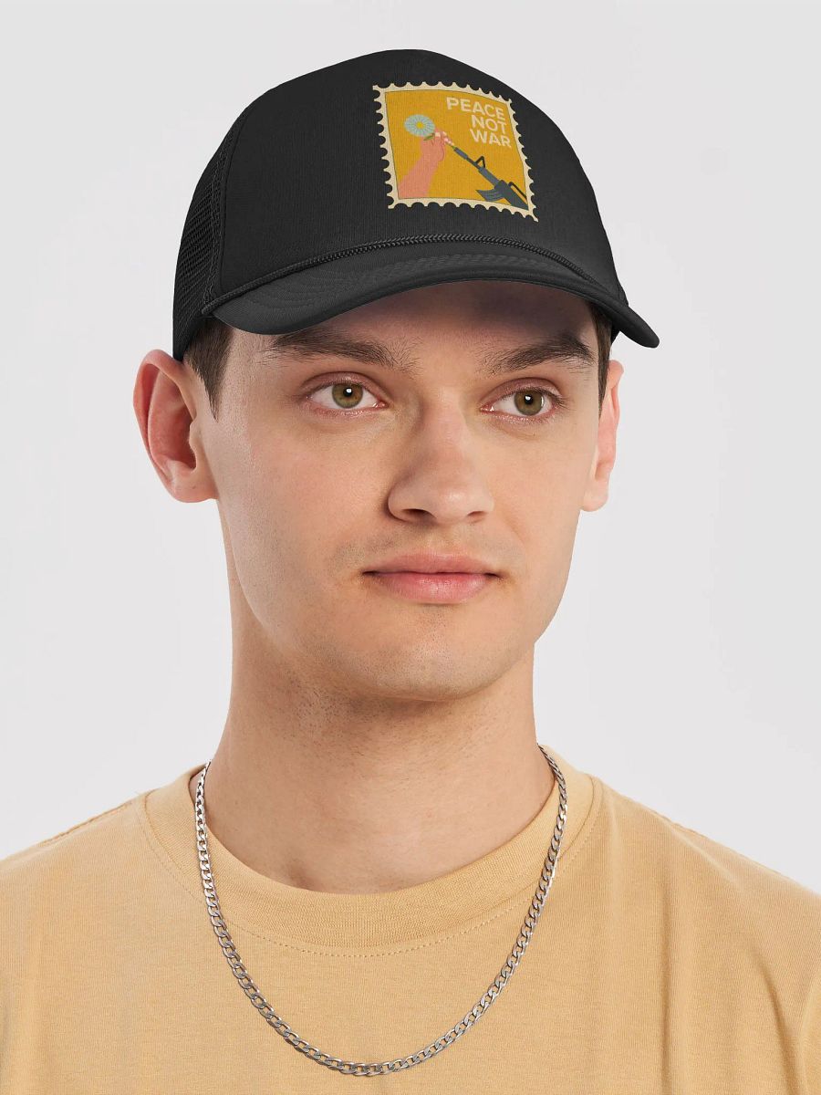 Peace Advocate Foam Trucker Hat product image (5)