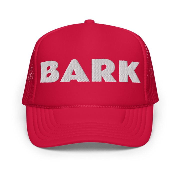 Embroidered BARK Hat - White Thread Collection product image (1)