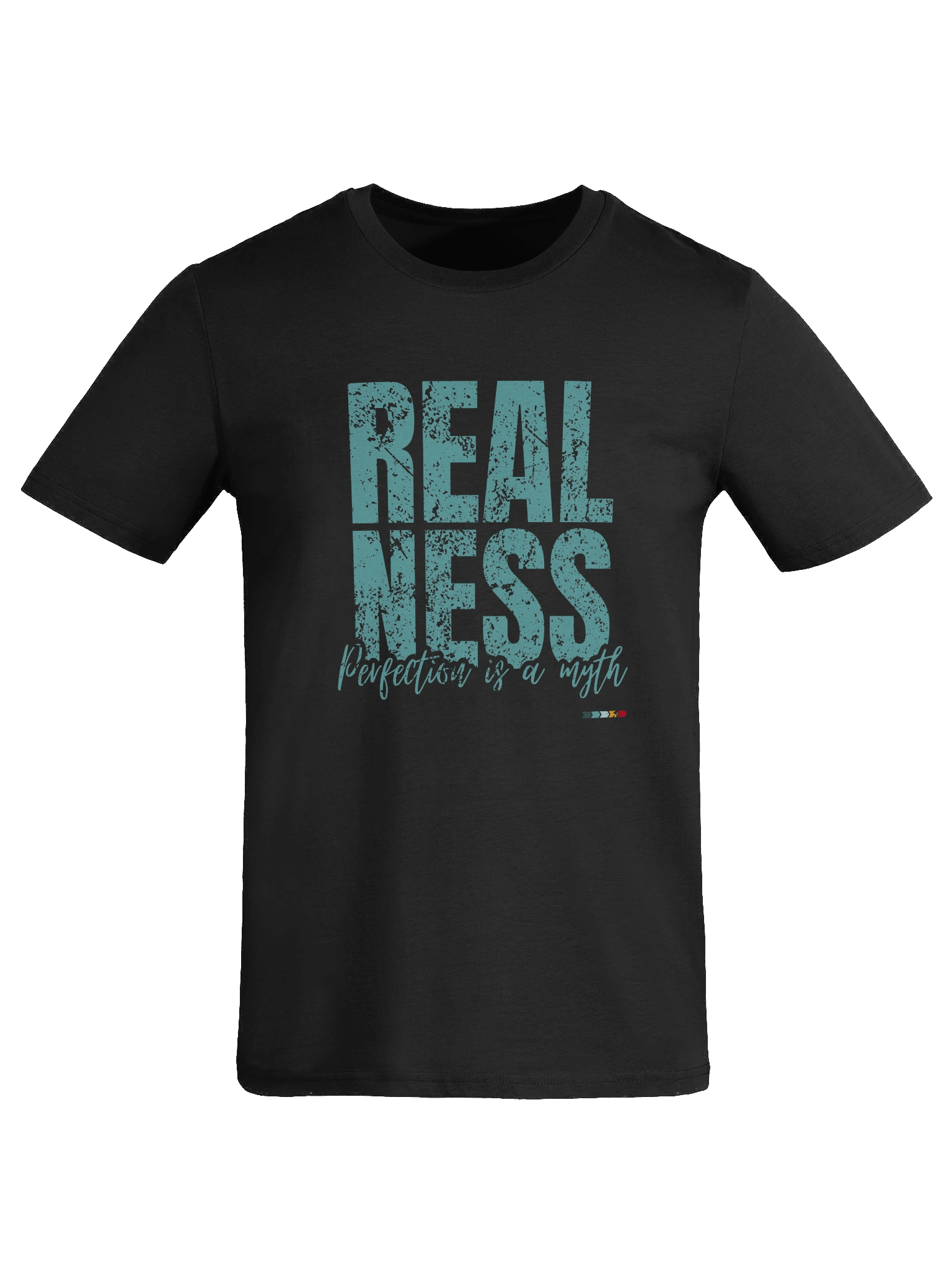 Mirror Talk Tee – “Realness” | Organic Cotton Body Positivity Graphic T-Shirt — Fulfilled in EU/UK product image (1)