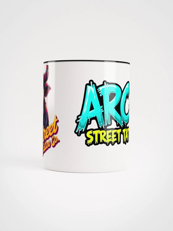 arch street tattoo Bison Vibes Ceramic Mug product image (5)