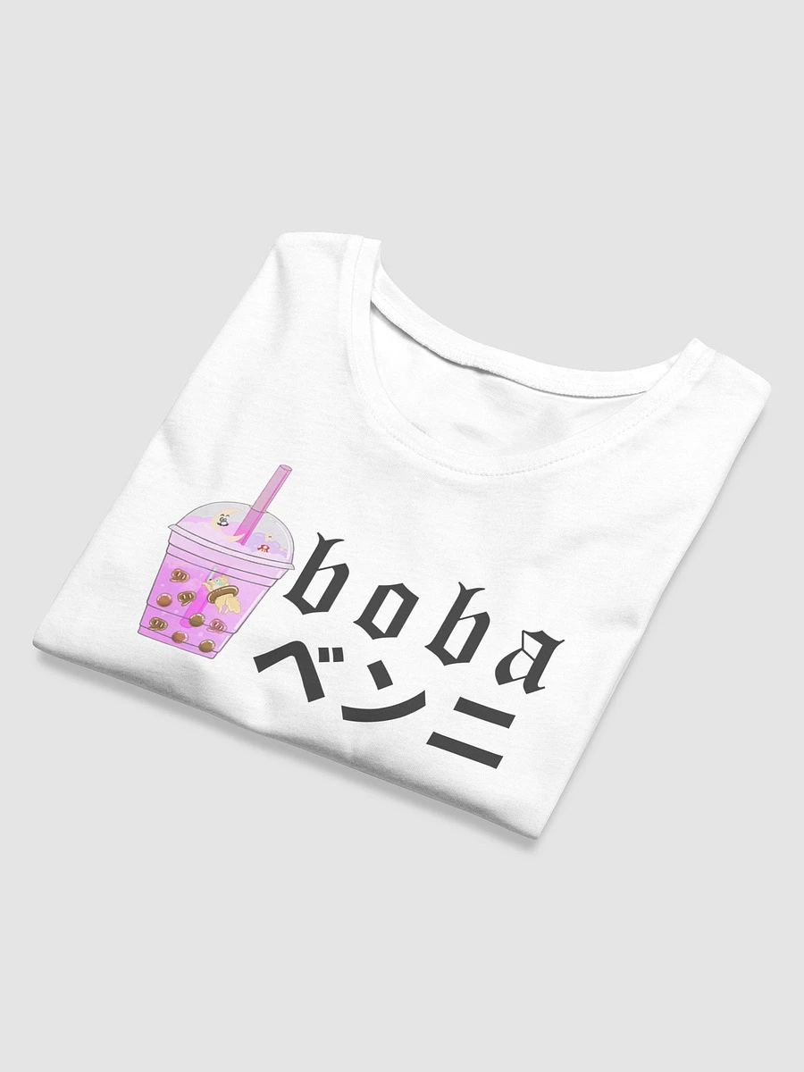 BOBA CUP CROP TOP - WHITE ORGANIC product image (5)