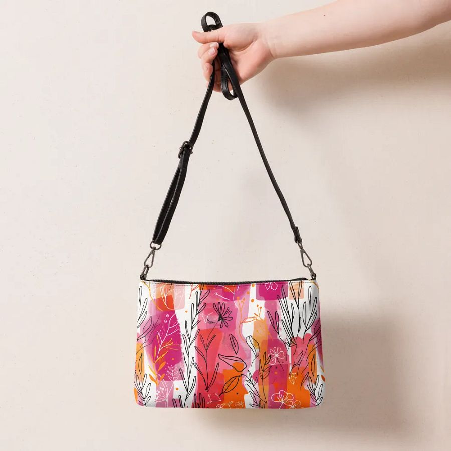 Botanical Burst All-Over Crossbody Bag product image (7)