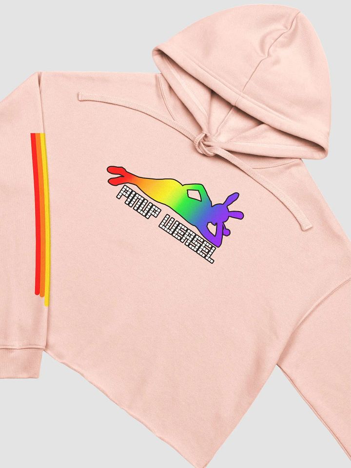 Pinup Weasel Crop Hoodie product image (1)
