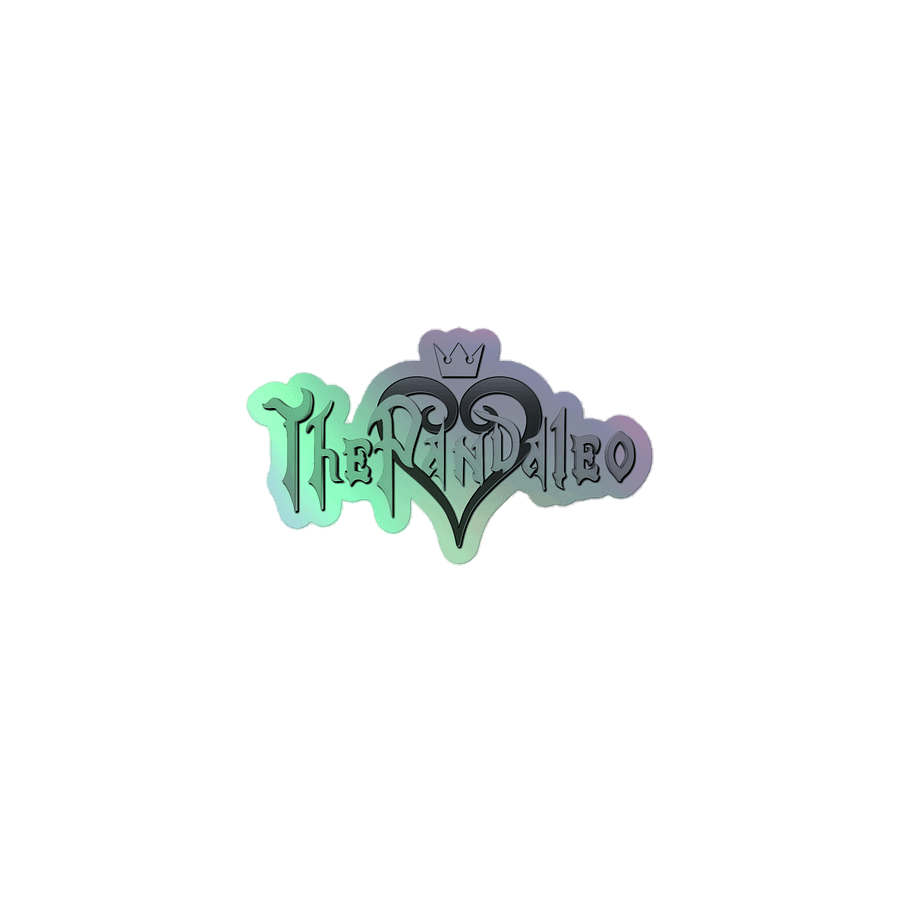 Holographic "ThePandaLogo" Sticker product image (1)