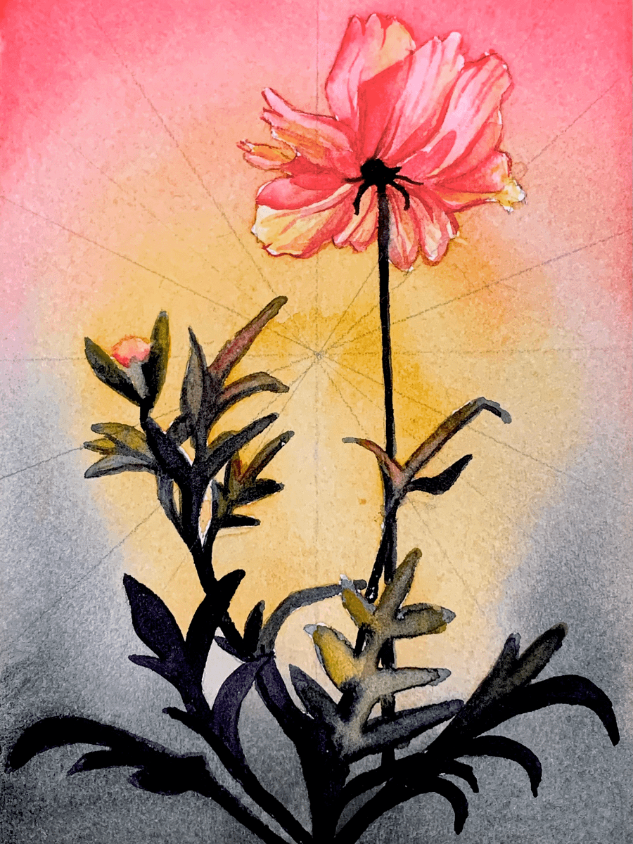 Custom Watercolor Flower product image (1)
