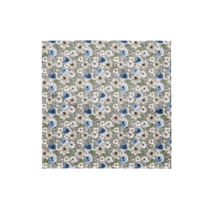 Grey Roses Bandana product image (1)