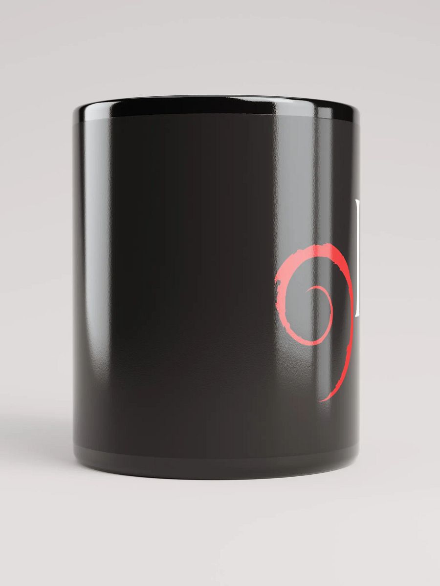 Comma La Kamala Harris Black Glossy Mug product image (5)