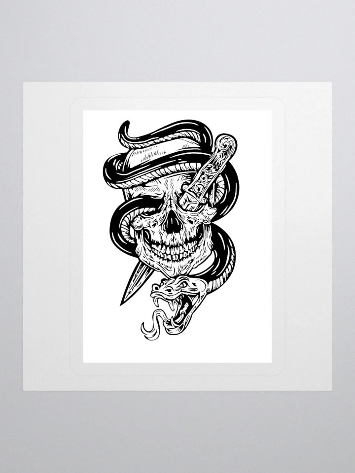 skull and dagger stickers product image (2)