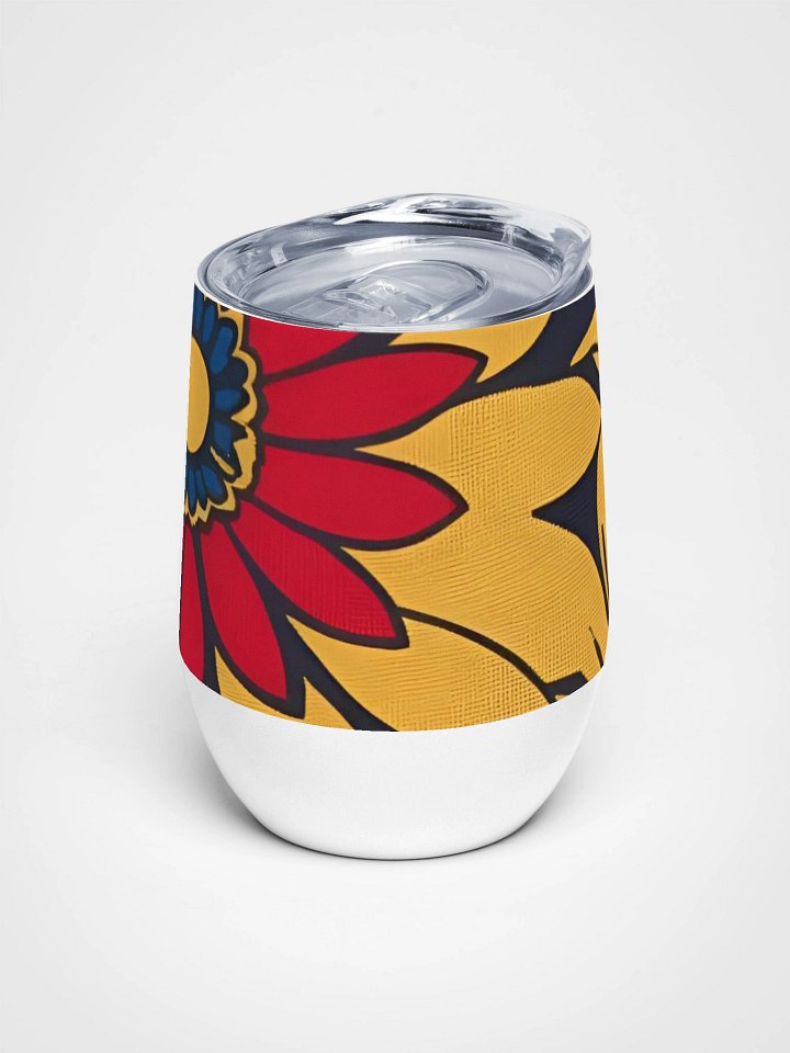 Floral Fling Wine Tumbler product image (1)