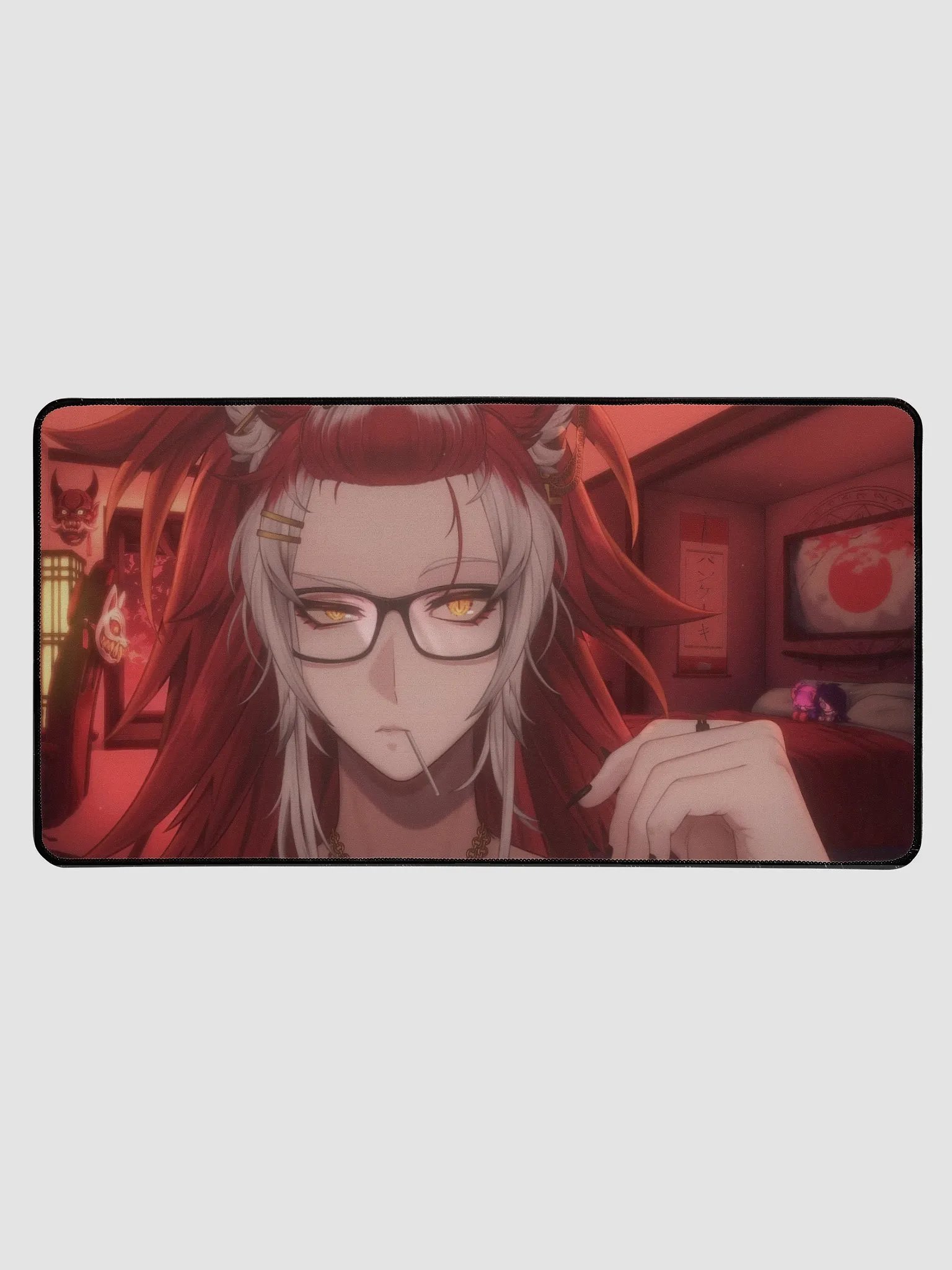 Chillin Kitty Large Gaming Pad (36