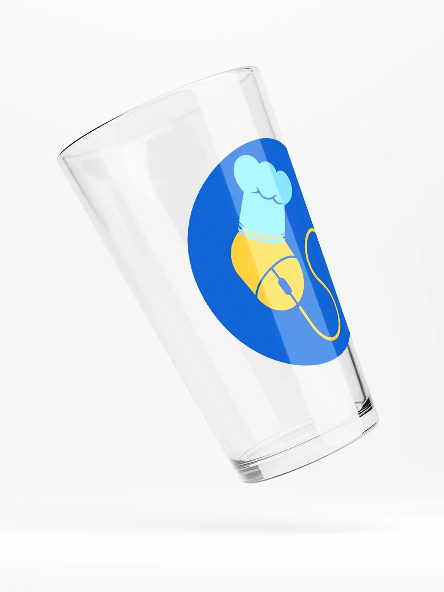 CAFC Chef Mouse Pint Glass product image (4)