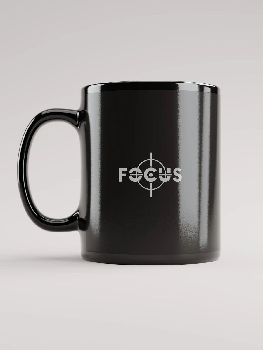 Focus Black Mug product image (6)