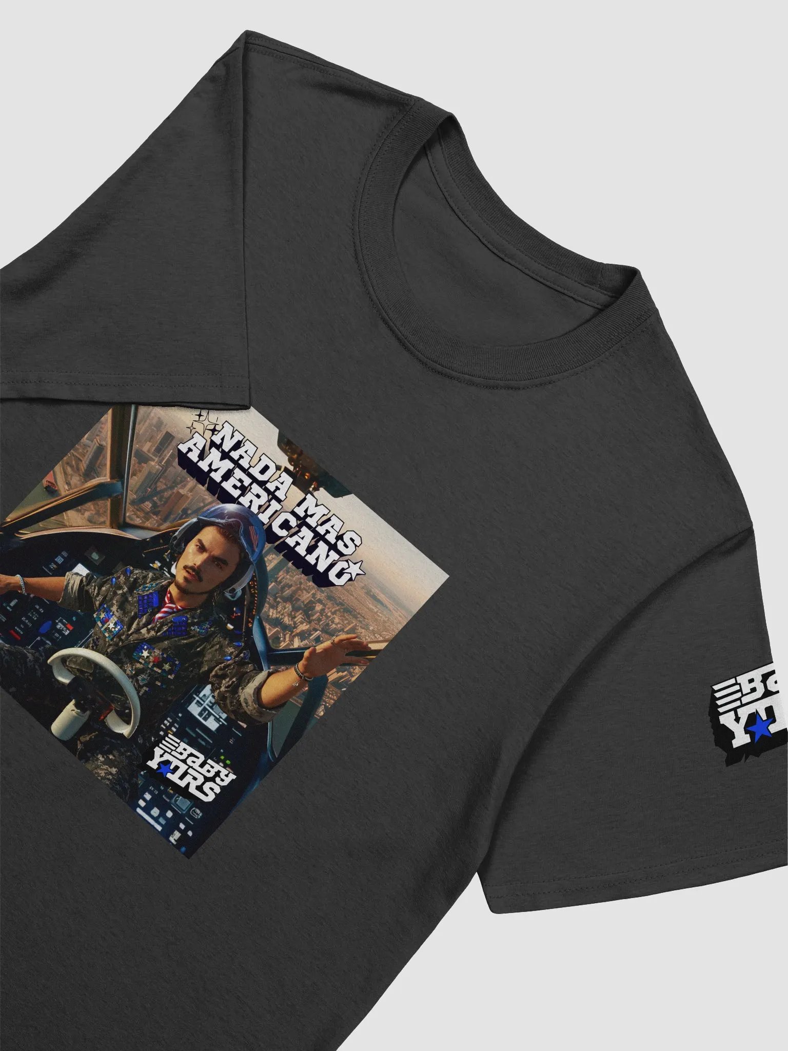 Nada Mas Americano T-Shirt in Black product image (3)