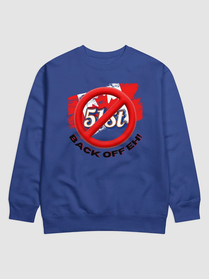 Canadian Flag Prohibition Sweatshirt