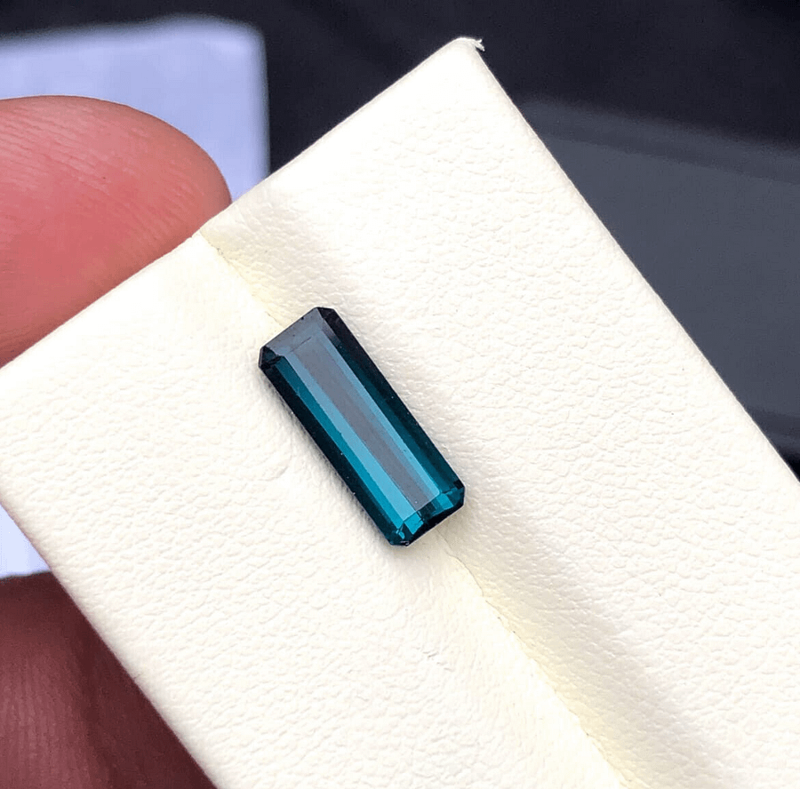 NAVY BLUE INDICOLITE TOURMALINE FOR MEN’S RING STONE FOR GENTS RING, 2.10 CRT product image (2)