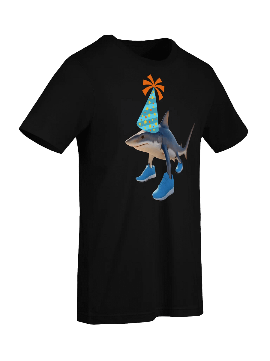 Tralalero Tralala Shark Birthday Hat T-Shirt product image (86)