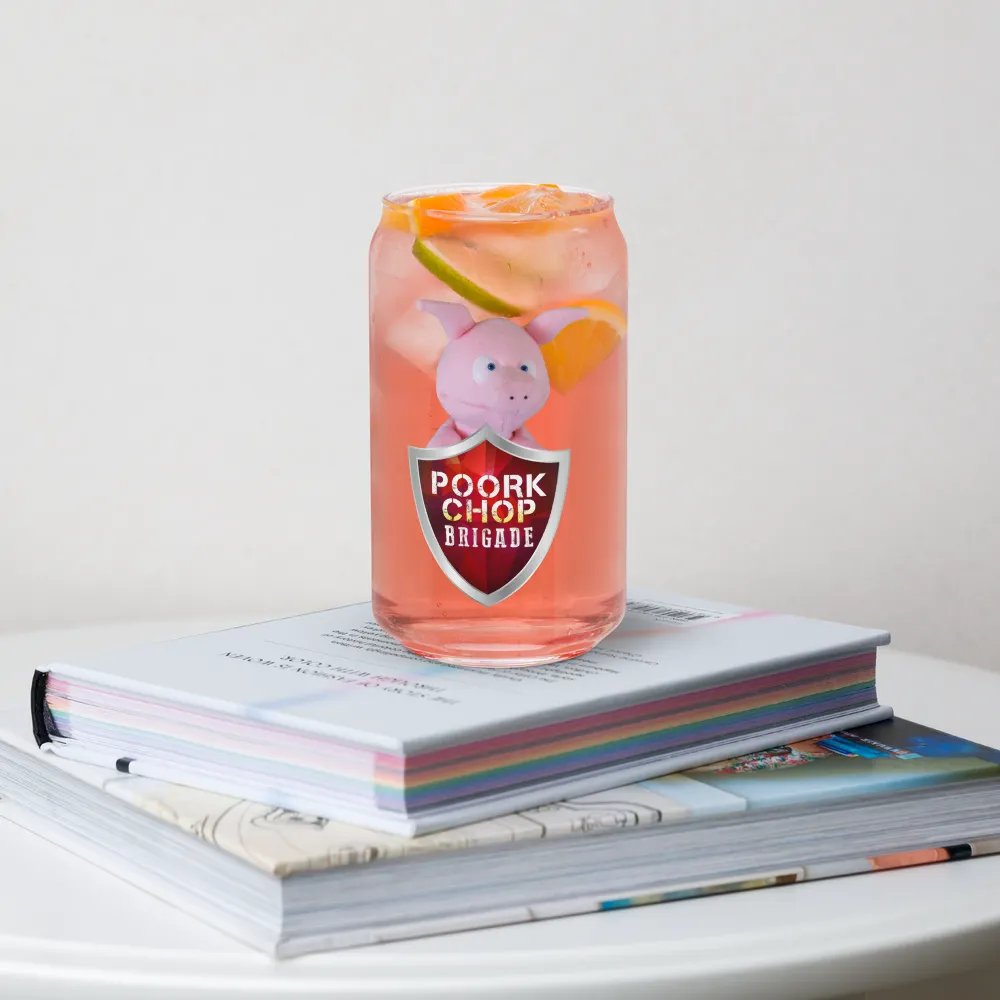 Pork Chop Brigade Can-Shaped Glass product image (34)