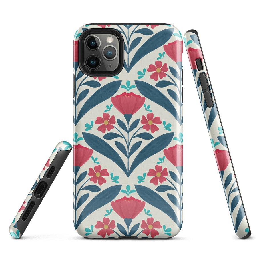 Cosmic Bloom Bunch Tough Case for iPhone product image (3)