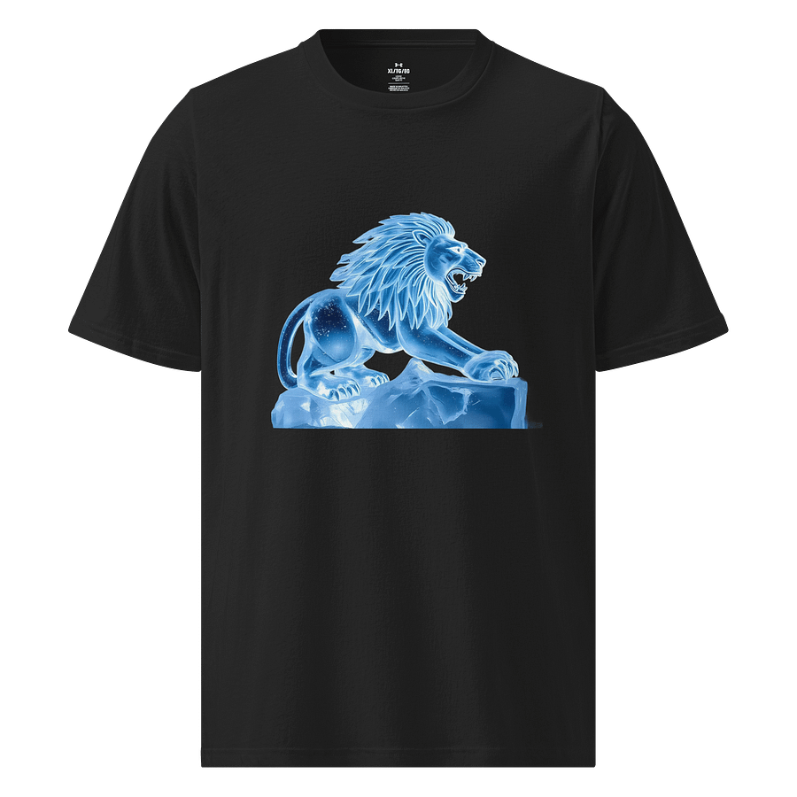 Frozen Majesty Lion Sculpture T-Shirt product image (1)