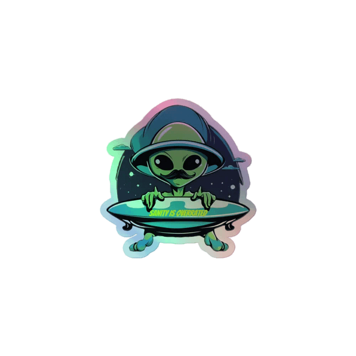 General Insanity: UFO Sticker product image (1)