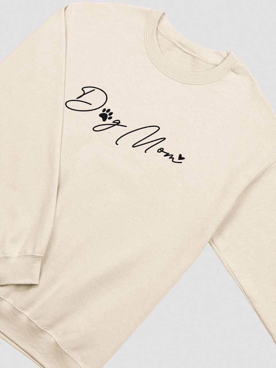 Embroidered Dog Mom Sweatshirt product image (1)