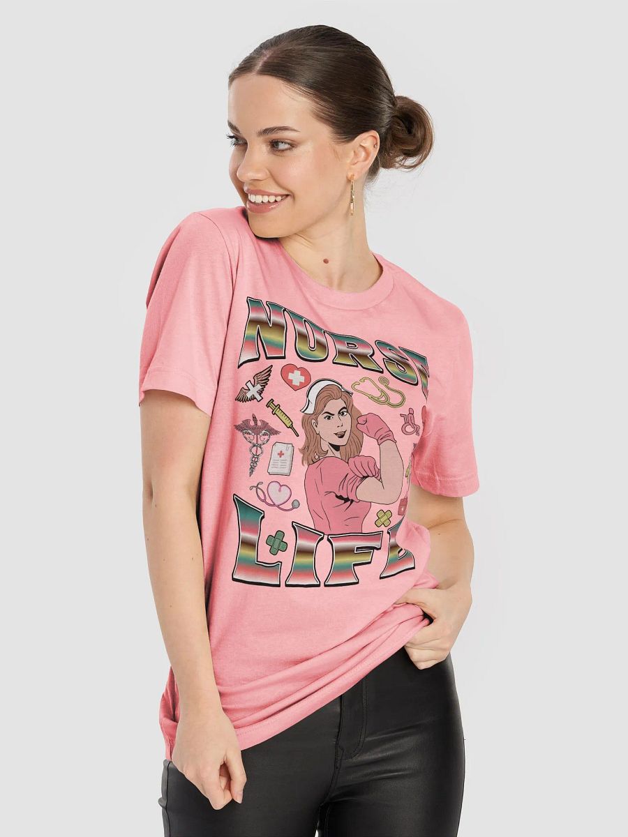 Nurse Life Empower Stylized T-Shirt product image (46)