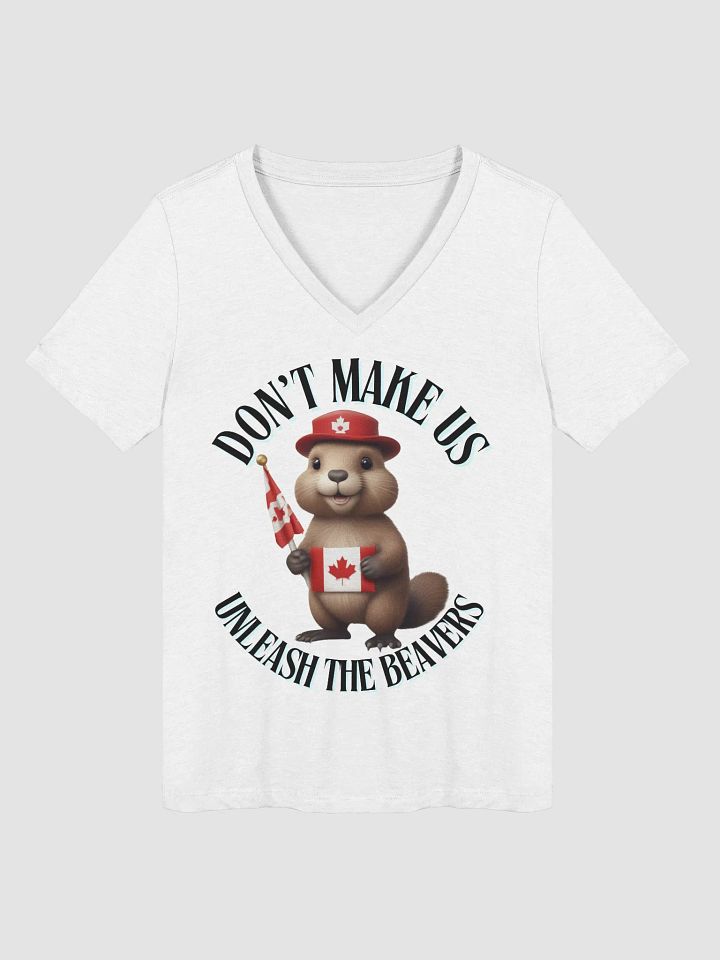 Unleash the Beavers V-Neck Tee product image (2)