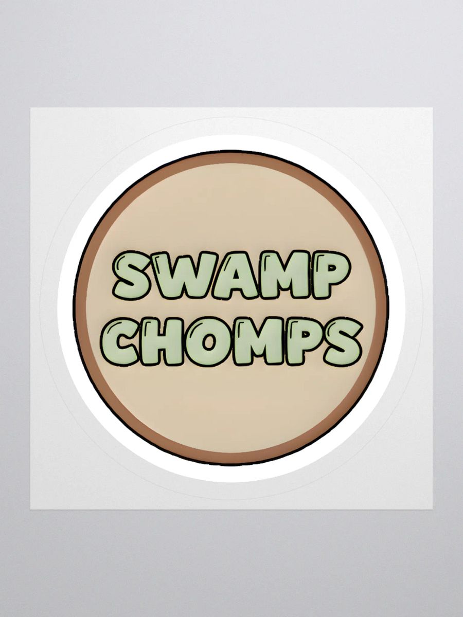 SWAMP CHOMPS Kiss Cut Stickers product image (1)