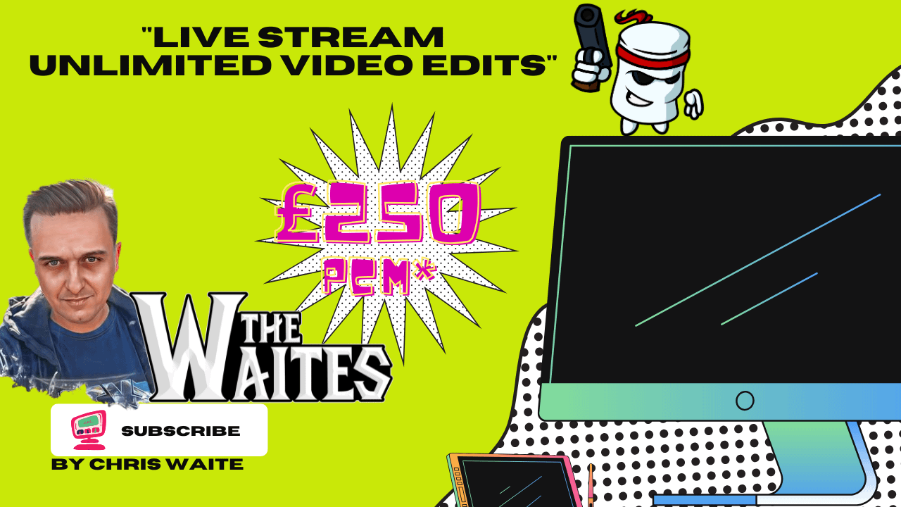 "Live Stream Unlimited Video Edits" product image (1)