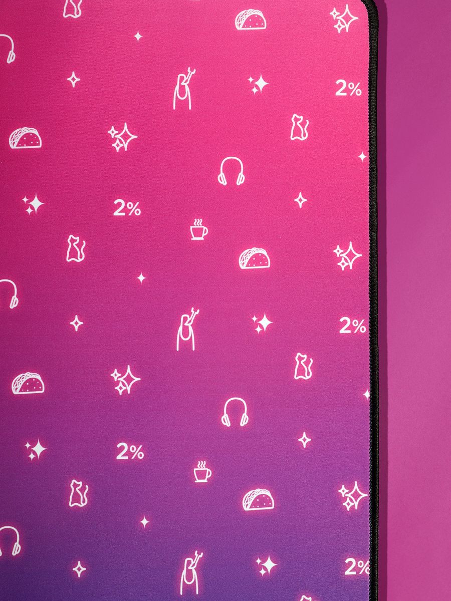 Simply Gaming Mouse Pad - Pink product image (3)