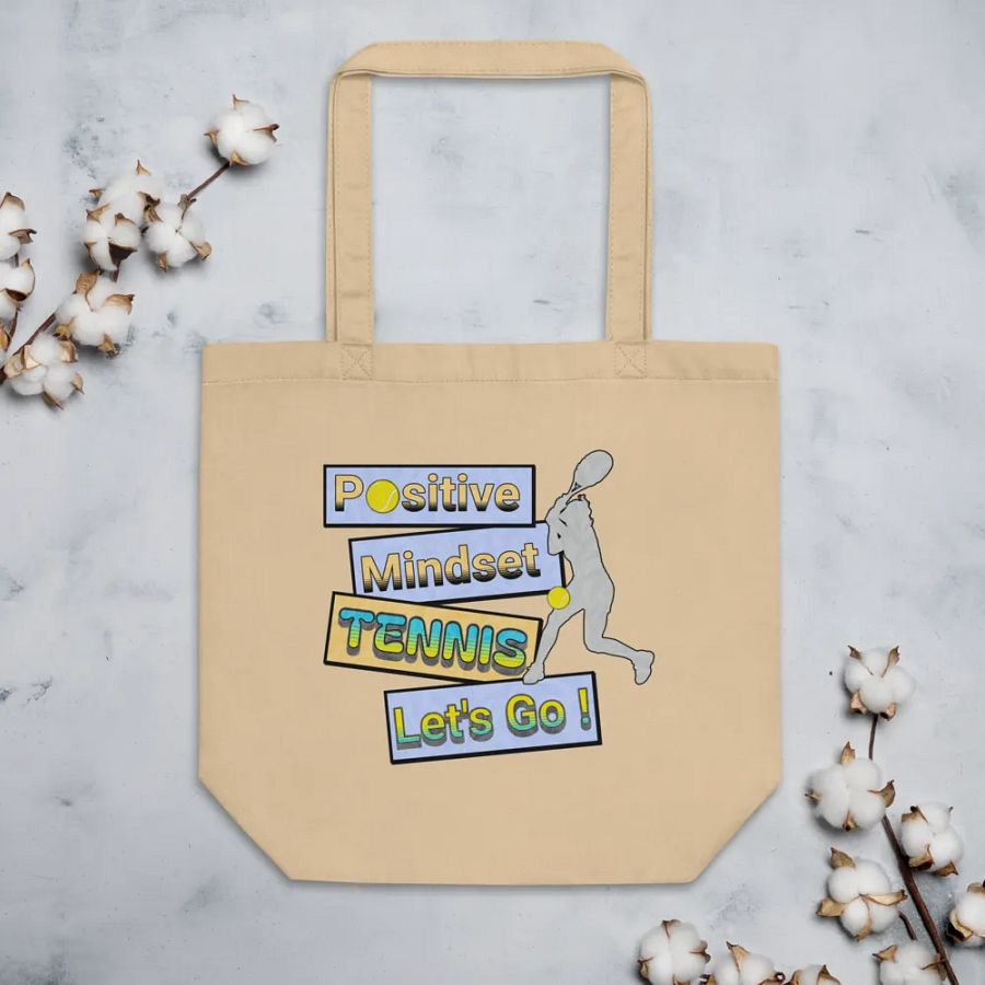 Positive Mindset Tennis Tote Bag product image (3)