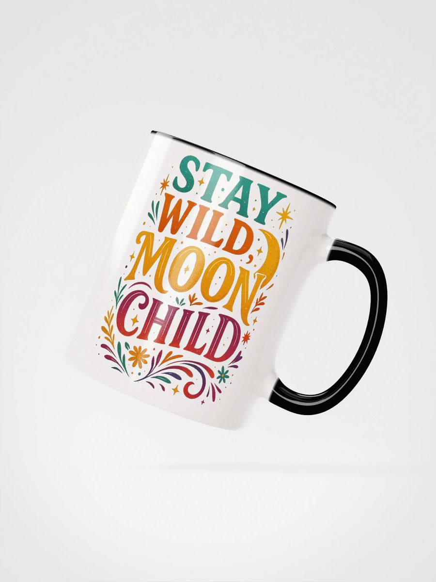 Stay Wild Moon Child Mug – Celestial Boho Coffee Cup product image (27)