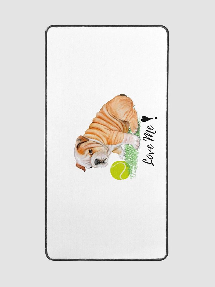 Bulldog Puppy Desk Mat product image (2)