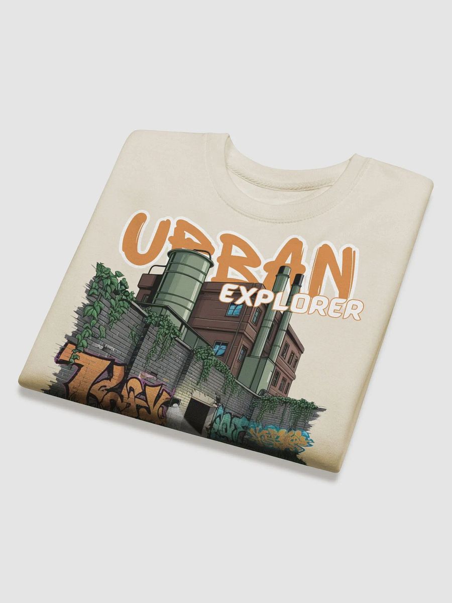 Urban Explorer Abandoned Factory Graffiti Sweatshirt product image (43)