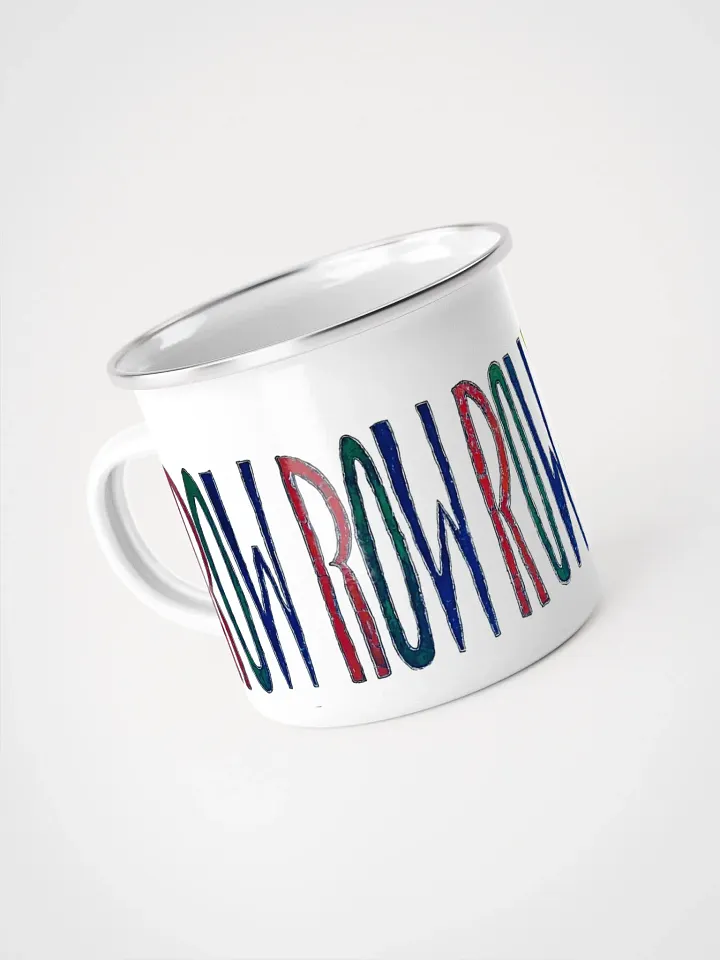 Row Row Row Your Boat Enamel Mug product image (1)