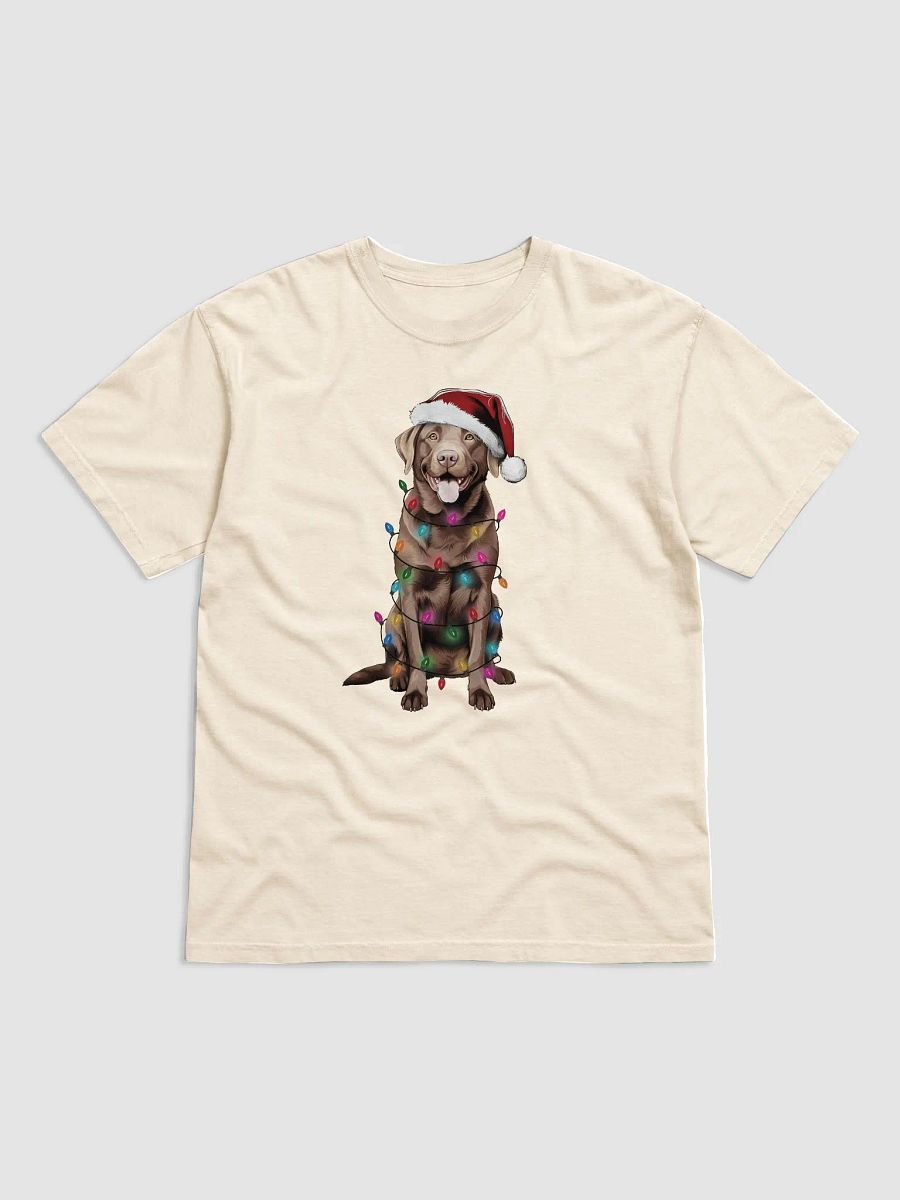 Funny Labrador Retriever(Chocolate) Christmas T-Shirt for Labrador Paw-rents product image (19)
