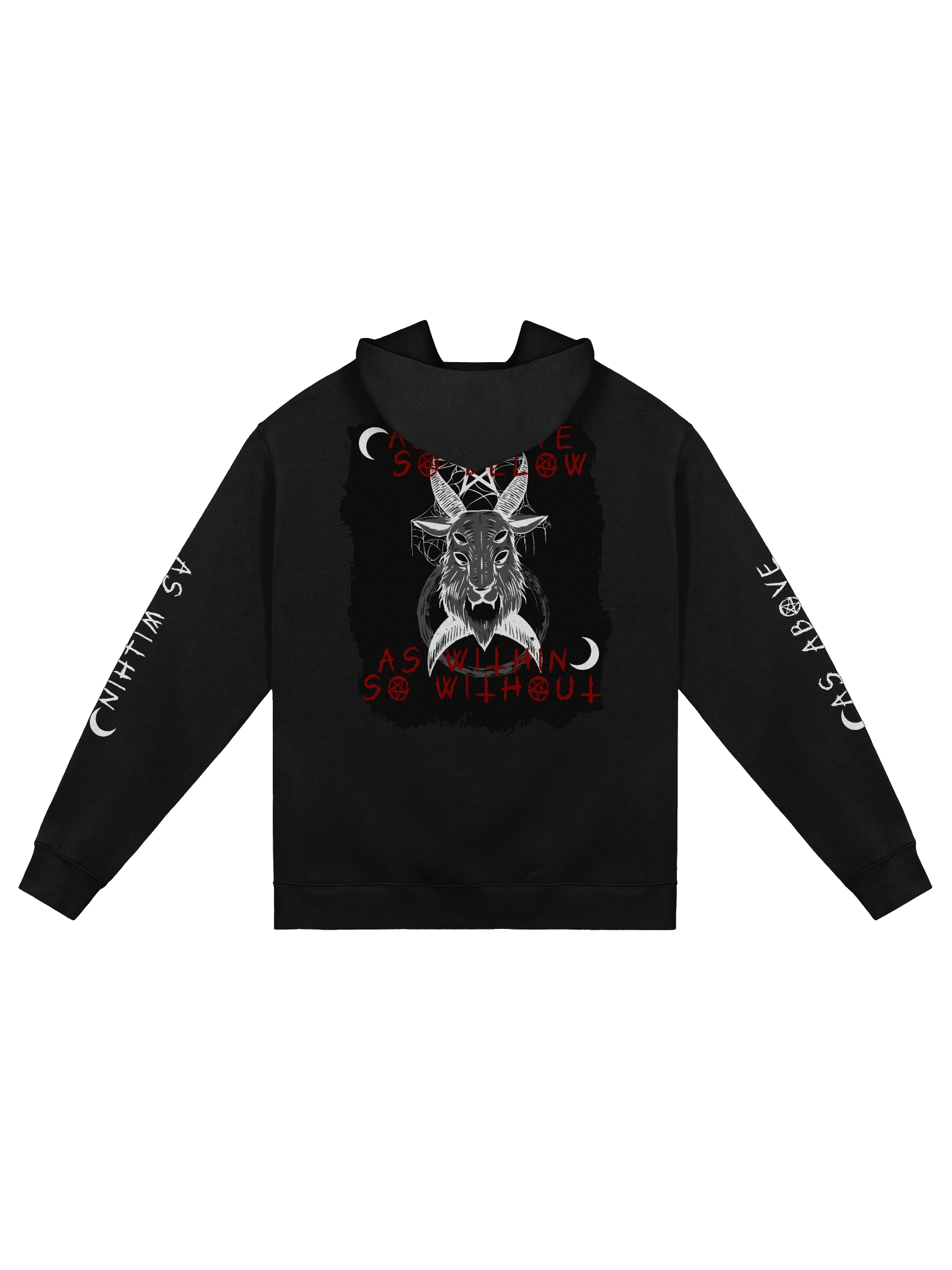 as above so below unisex premium hoody product image (2)