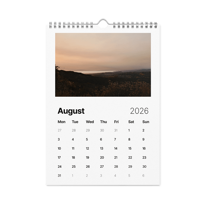 2026 Calendar product image (2)