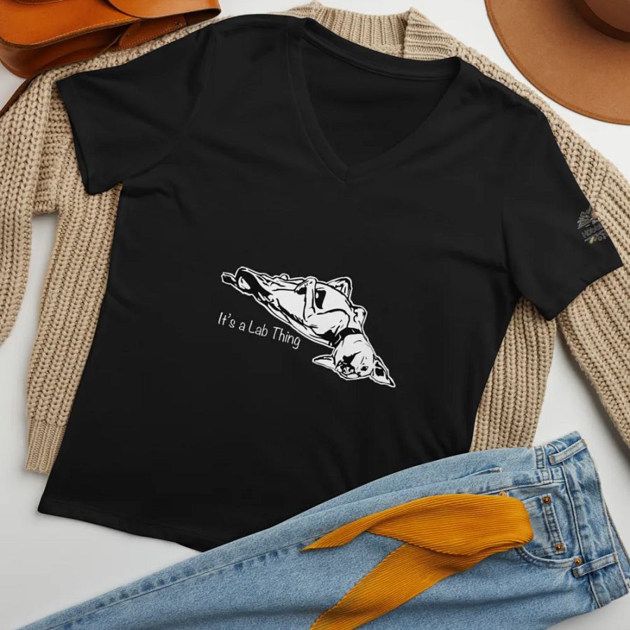 It’s a Lab Thing | Women’s V-Neck T-Shirt product image (5)