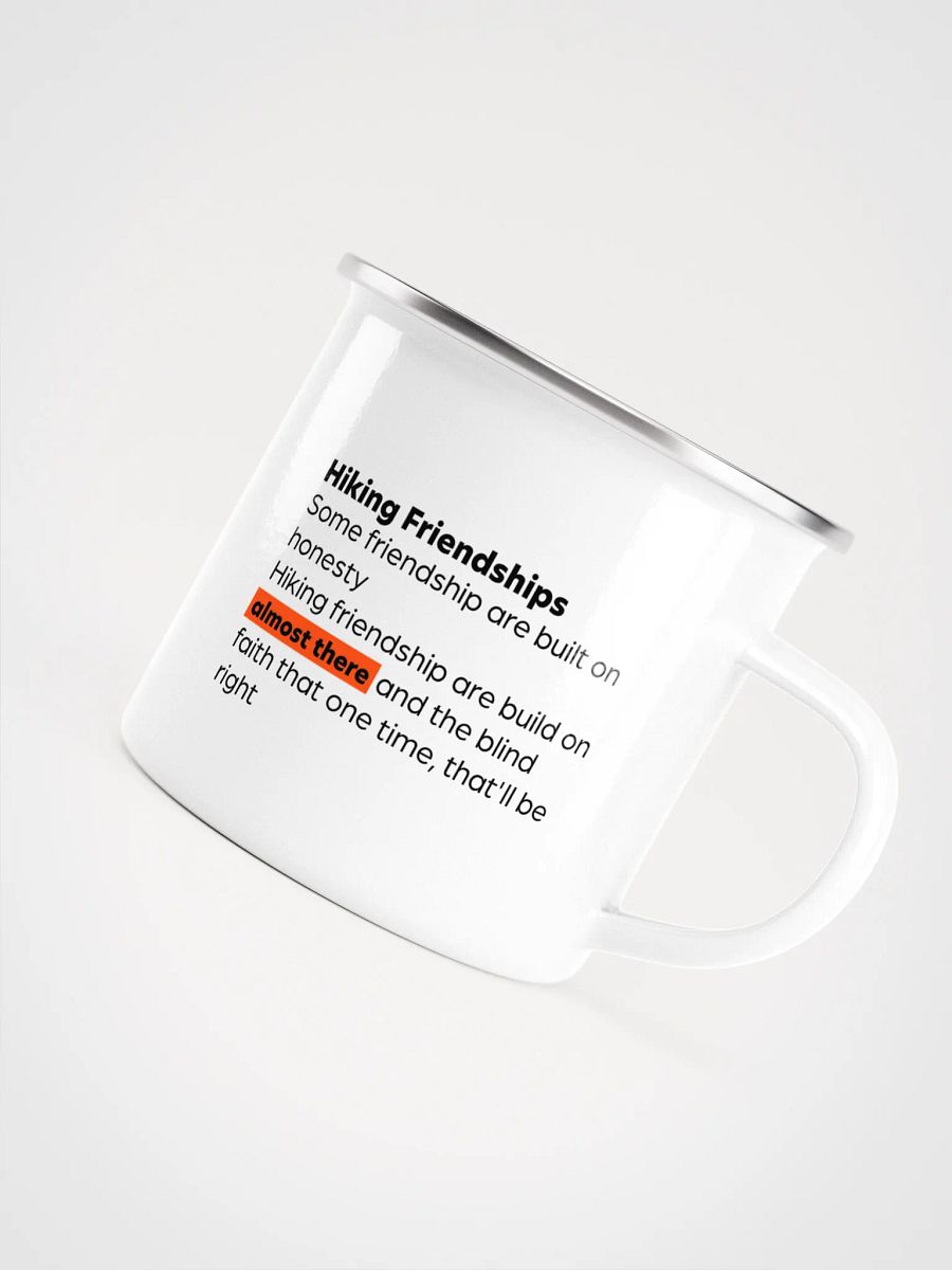 Hiking Friendships - Enamel Mug product image (5)