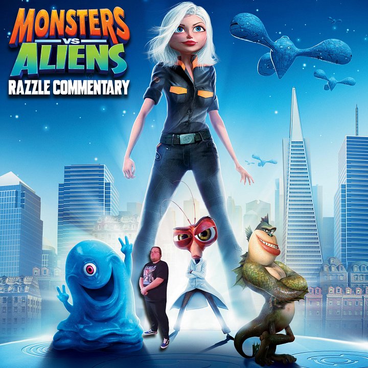 Monsters vs. Aliens (2009) - RAZZLE Commentary Full Audio Track product image (1)