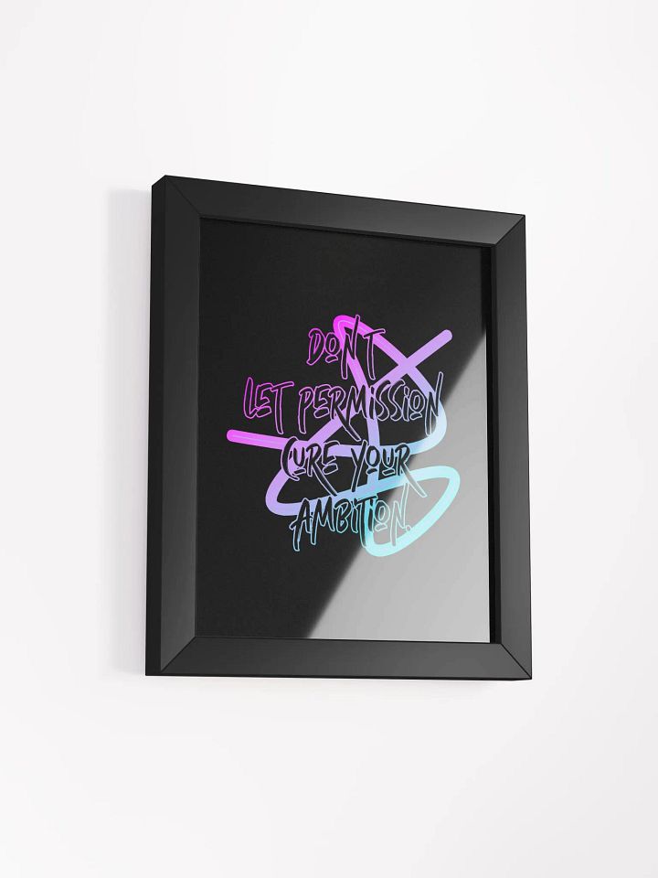 Ambition Framed Poster product image (25)