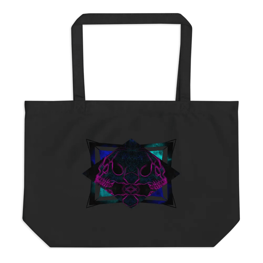 Double-Skull Cotton Tote product image (1)