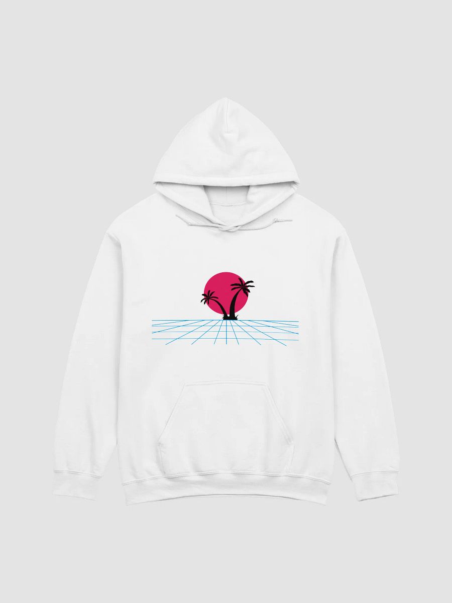 Retro Sunset Palm Hoodie product image (1)